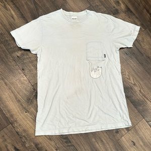 RIPNDIP FALLING FOR NERMAL TEE - NATURAL Size Medium